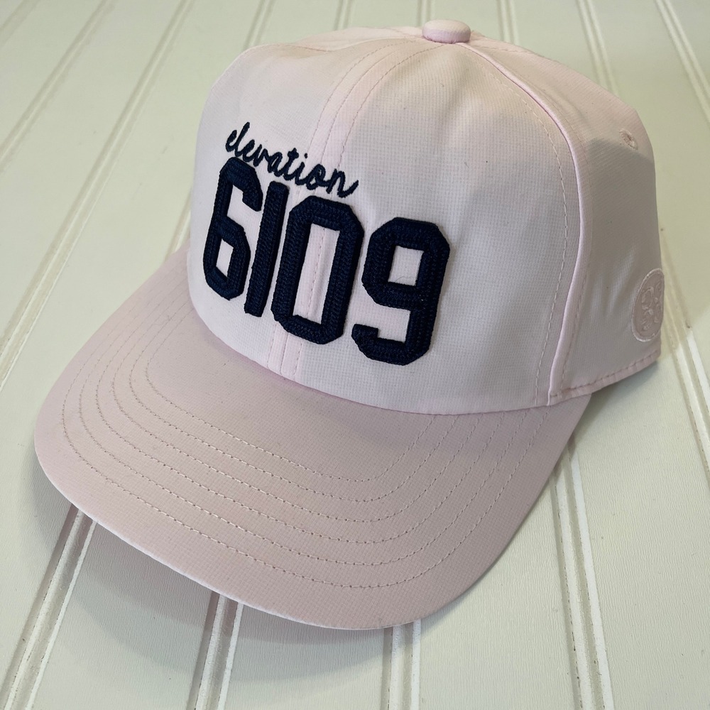 NWT G/FORE Elevation 6109 Golf Hat Blush Pink Snapback New Unisex One Size